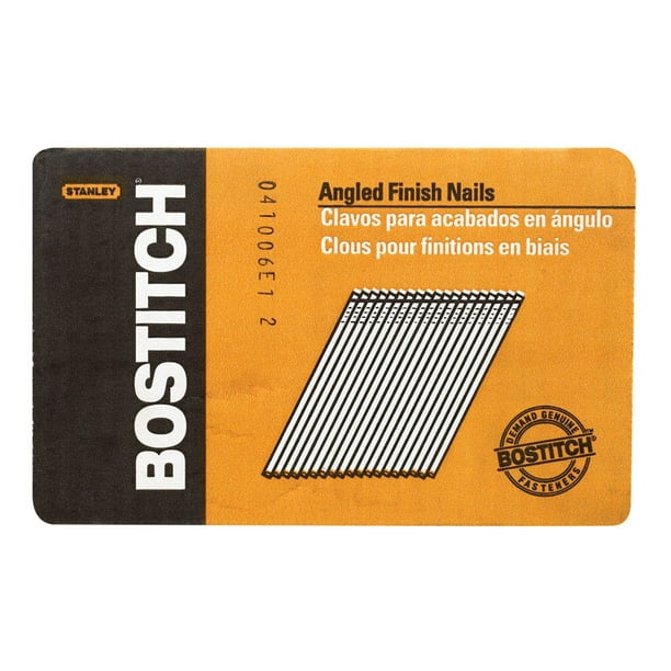 1000-Count Bostitch 2-1/2-in 15-Gauge Galvanized Steel Pneumatic Finish Nails 1000-Count Bostitch 2-1/2-in 15-Gauge Galvanized Steel Pneumatic Finish Nails